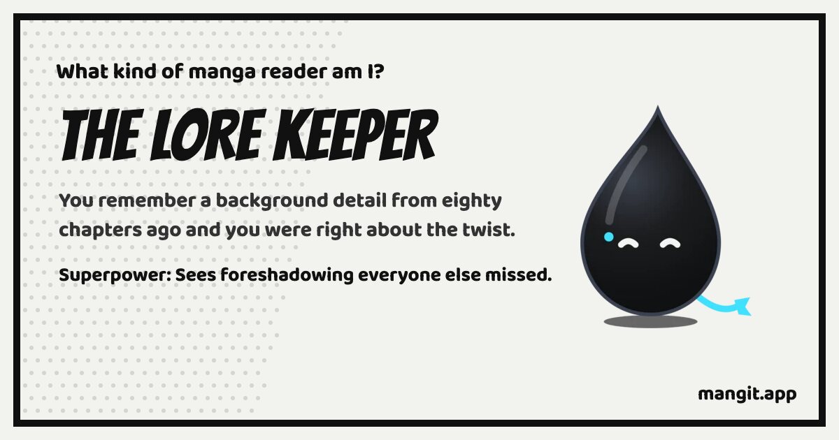 Result card for The Lore Keeper, with Inku the Mangit ink drop